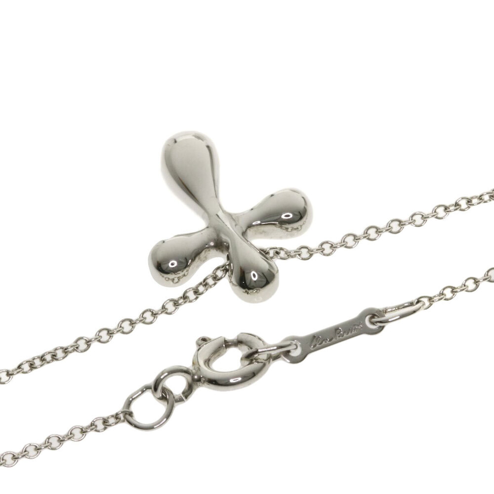 Tiffany Co Mole Crossbody Necklace Silver
